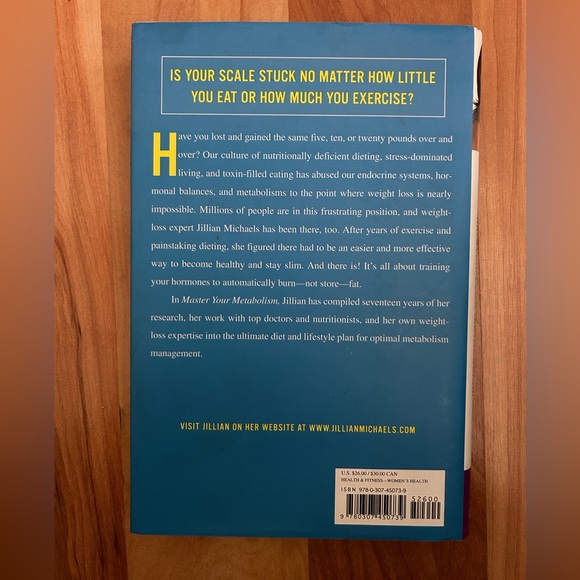 Jillian Michaels Master Your Metabolism Book Set - Picture 3 of 5